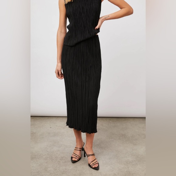 NWT Rails Stella Skirt In Black - Picture 2 of 6